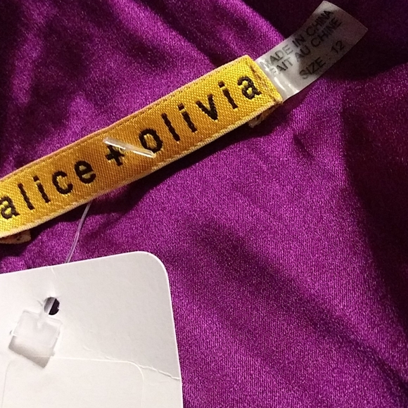 Purple Silk Occasional Dress Bloomingdale - Picture 13 of 14